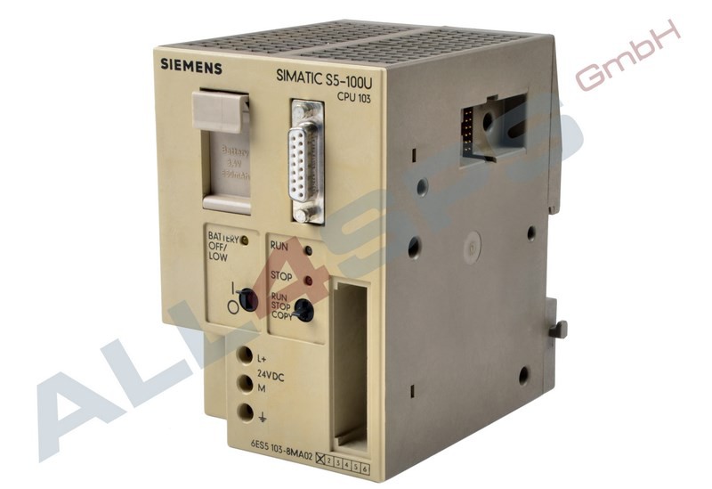 SIEMENS SIMATIC S5 1P 6ES5 103-8MA02-Gebraucht//Used