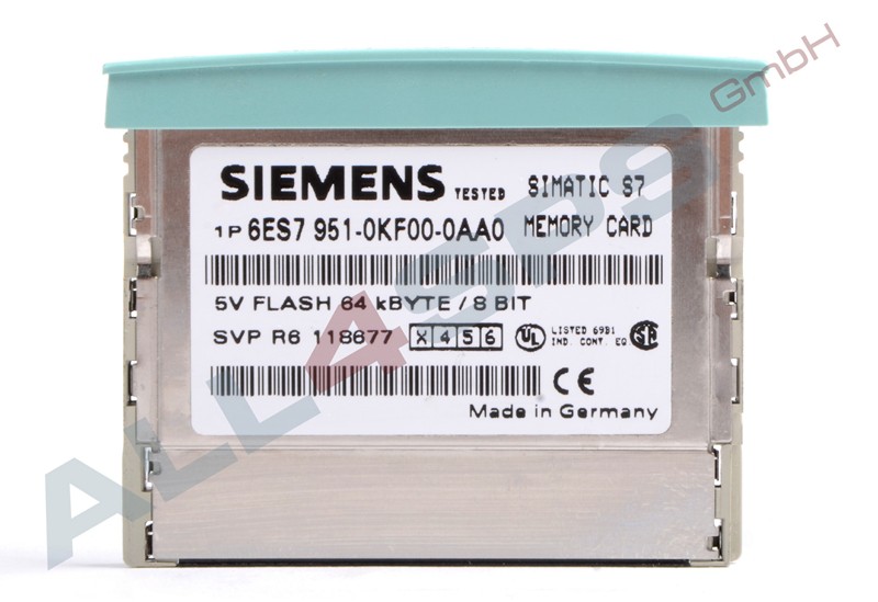 SIMATIC S7 MEMORY CARD S7300 64 KBYTE, 6ES79510KF000AA0, ALL4SPS