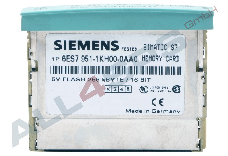 SIMATIC S7 MEMORY CARD S7300 6ES79511KH000AA0, ALL4SPS GmbH, 128,70