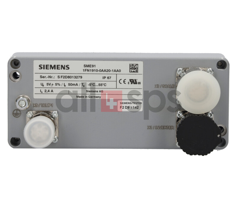 SIEMENS SIMOTICS L ENCODER CONNECTION BOX SME91 - 1FN1910-0AA20-1AA0