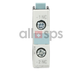 SIEMENS FRONT-SIDE AUXILIARY SWITCH, 3RH1921-1CA01