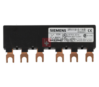 SIEMENS 3-PHASE BUSBARS MODULAR, 3RV1915-1AB