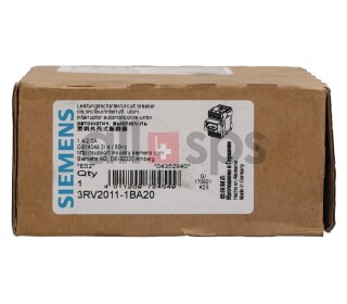 SIEMENS CIRCUIT-BREAKER, 3RV2011-1BA20