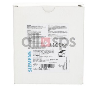 SIEMENS SIRIUS SAFETY RELAY, 3TK2828-1BB41