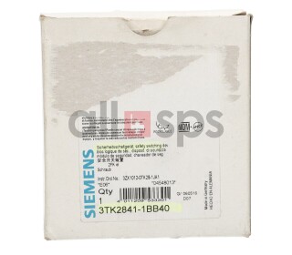 SIEMENS SIRIUS SAFETY RELAY, 3TK2841-1BB40