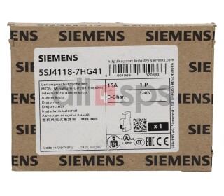 SIEMENS CIRCUIT BREAKER, 5SJ4118-7HG41