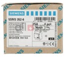 SIEMENS RESIDUAL CURRENT OPERATED CIRCUIT BREAKER, 4-POLE, 5SM3352-6