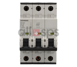 USED Siemens 5SY6310-7 Circuit Breaker 400V 10 Amps 