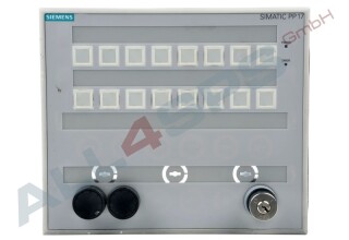 SIEMENS PUSH BUTTON PANEL PP17 I 16 SHORT-STROKE KEYS, 6AV3688-3CD13-0AX0