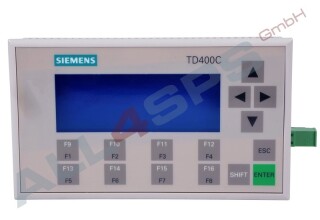 SIEMENS TD400C TEXTDISPLAY, FUER S7-200, 6AV6640-0AA00-0AX1