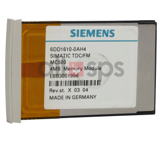 SIMATIC TDC MC500 4MB FLASH-EPROM - 6DD1610-0AH4