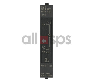 SIMATIC DP, POWER MODULE PM-E, ET200S, 6ES7138-4CB11-0AB0