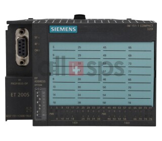SIMATIC ET 200S COMPACT, 32DI STD, 6ES7151-1CA00-1BL0