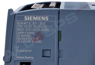 SIMATIC S7-1200, CPU 1212C, KOMPAKT CPU, 6ES7212-1AE31-0XB0