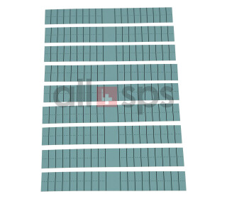 SIMATIC S7-300, 10 PCS. LABELING STRIPS, 6ES7392-2XX10-0AA0