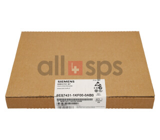 SIMATIC S7-400, ANALOGEINGABE SM 431, 6ES7431-1KF00-0AB0