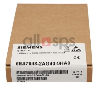SIMATIC PC SPEICHERERWEITERUNG, 1GB, PC 847B, PC 677B -...