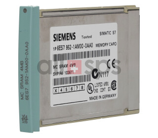 SIMATIC S7, RAM MEMORY CARD FUER S7-400, 6ES7952-1AM00-0AA0