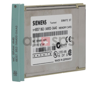 SIMATIC S7, RAM MEMORY CARD FUER S7-400, 6ES7952-1AM00-0AA0