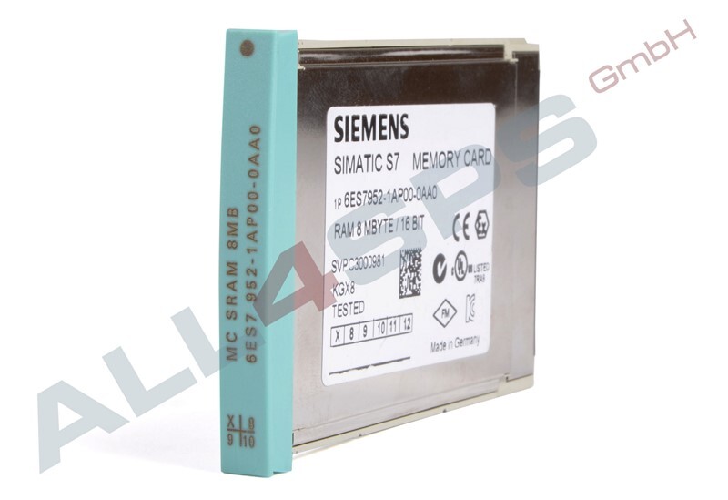 SIMATIC S7, RAM MEMORY CARD FUER S7-400, 6ES7952-1AP00-0AA0
