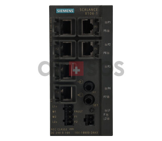 SCALANCE X106-1 UNMANAGED IE SWITCH 6 X 10/100MBIT/S RJ45...