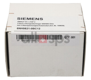 SIEMENS SINAUT ST7, LTOP2 DOUBLE LINE TRANSFORMER - 6NH9821-0BC12