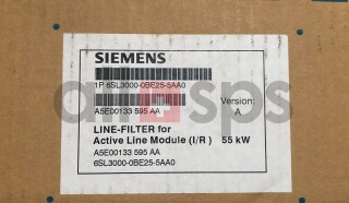 SINAMICS LINE FILTER FOR 55 KW - 6SL3000-0BE25-5AA0