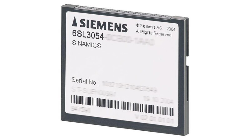 SINAMICS S120 COMPACTFLASH CARD, 6SL3054-0EE01-1BA0