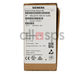 SINAMICS S120 CONVERTER POWER MODULE PM340, 6SL3210-1SE14-1UA0