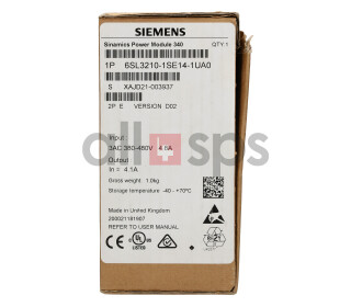 SINAMICS S120 UMRICHTER POWER MODULE PM340, 6SL3210-1SE14-1UA0