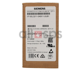 SINAMICS G110 - CPM110 AC-DRIVE, 0,12KW - 6SL3211-0KB11-2UB1