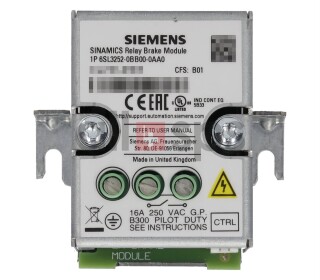 SINAMICS BRAKE RELAY, 6SL3252-0BB00-0AA0