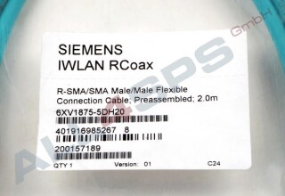SIEMENS IWLAN RCOAX FLEXIBLE CONNECTION 2.0M, 6XV1875-5DH20