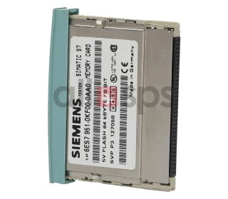 SIMATIC S7, MEMORY CARD S7-300, 64 KBYTE, 6ES7951-0KF00-0AA0