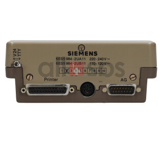 SIMATIC S5 POWER SUPPLY UNIT, 6ES5984-2UA11