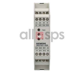 SIEMENS EVALUATION UNIT, 3RG7847-4BB