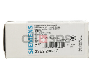 SIEMENS POSITION SWITCH 1 X M20 X 1,5, 3SE2200-1C