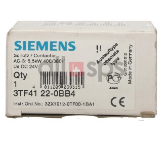 SIEMENS CONTACTOR RELAY - 3TF4122-0BB4