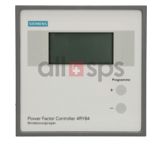 SIEMENS POWER FACTOR CONTROL, 4RY8403-0EB11