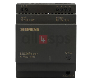 LOGO! POWER SUPPLY 12 V, 6EP1322-1SH02