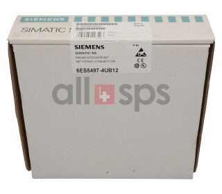 SIMATIC S5 5 PCS FRONT CONNECTORS 497, 6ES5497-4UB12