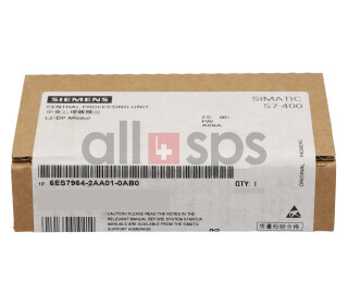 SIMATIC S7, IF964-DP SCHNITTSTELLENMODUL, 6ES7964-2AA01-0AB0