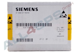 CP 5480-DP MASTER SCHECKKARTENGROSSES SCHNITT- STELLENMODUL, 6GK1548-0DA10