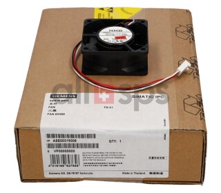 SIMATIC PC, SPARE PART FAN FOR UNIT 60MM, PC627, PC677, PCU50, A5E00319306