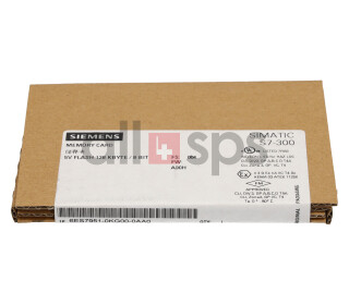 SIMATIC S7 MEMORY CARD S7-300, 6ES7951-0KG00-0AA0