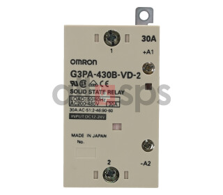 OMRON SOLID STATE RELAY, G3PA-430B-VD-2