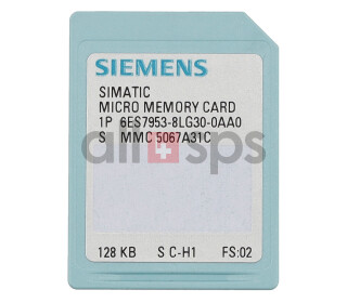 SIMATIC S7 MICRO MEMORY CARD, 128KB - 6ES7953-8LG30-0AA0