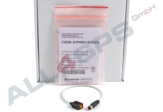 BAUMER ELECTRIC DIFFUSE SENSORS, FHDK 07P6901/KS35A