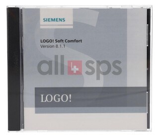 SIEMENS LOGO SOFT COMFORT V8.1.1, SINGLE LICENSE - 6ED1058-0BA08-0YA1