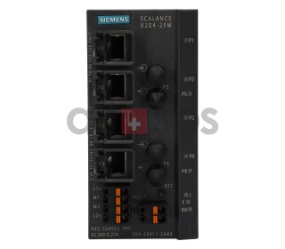 SCALANCE X204-2FM FO MONITORING MANAGED IE SWITCH - 6GK5204-2BB11-2AA3